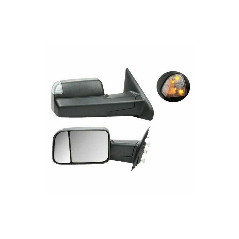 Fit System Abschleppspiegel Für Dodge Ram 1500/2500/3500 (2002-2009) – 1 Paar, Klappbar