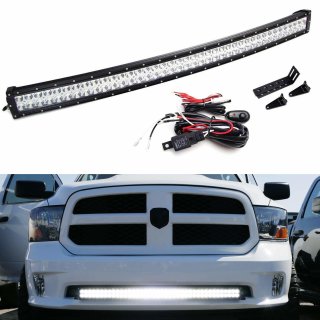 LED Light Bar 40 Inch für Grill, Dodge RAM 1500 09-18 mit Sport Bumpe