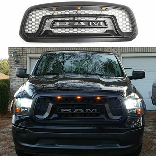 Grill Mesh Rebel Style Honeycomb Bumper Dodge Ram 1500 2013-2018 - do